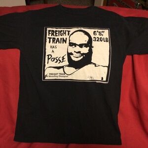 FREIGHT TRAIN wrestling tshirt
